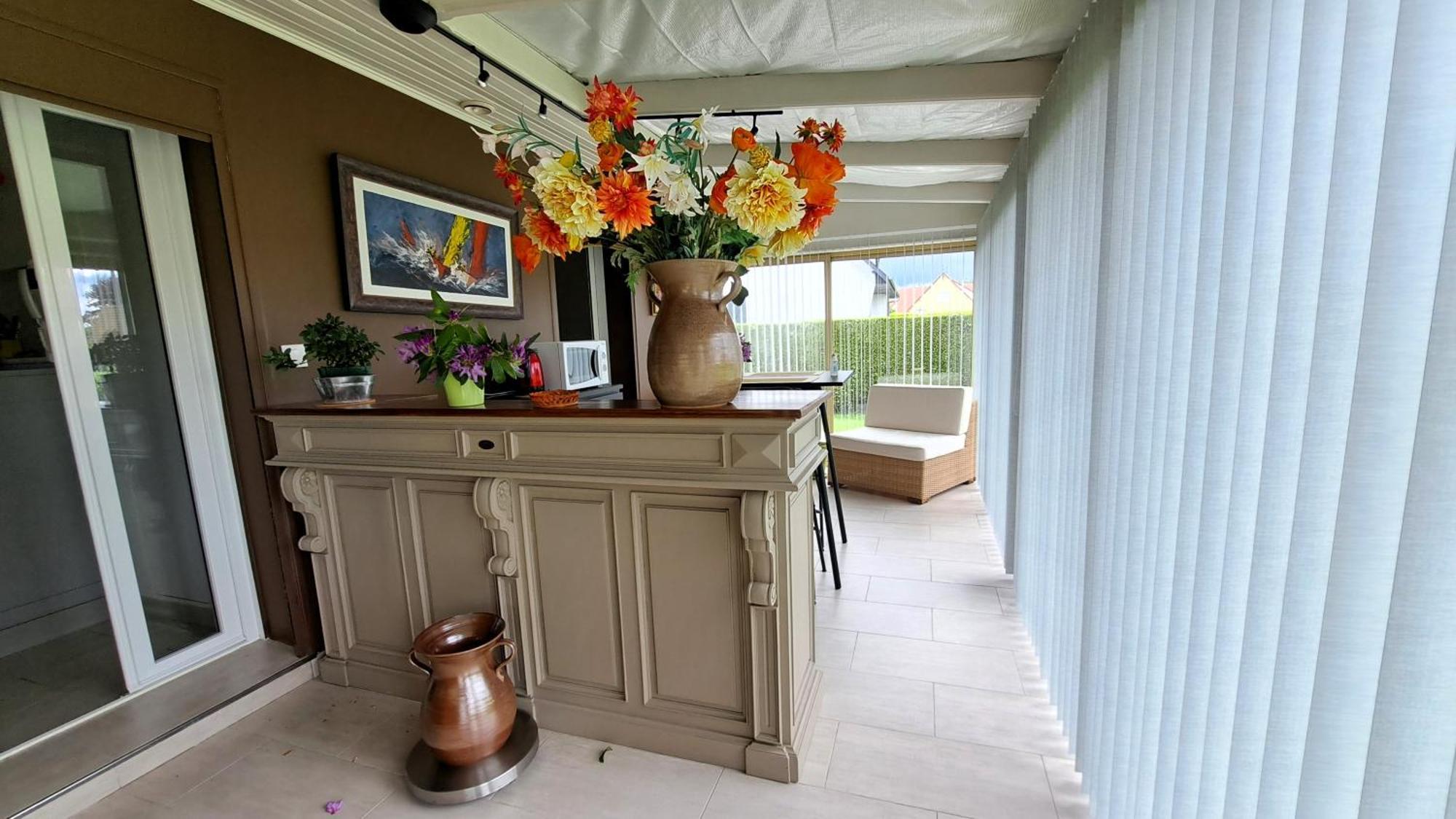 Chambre Privee Avec Salon, Garage Voiture, Velos, Motos Tourville-sur-Arques 外观 照片